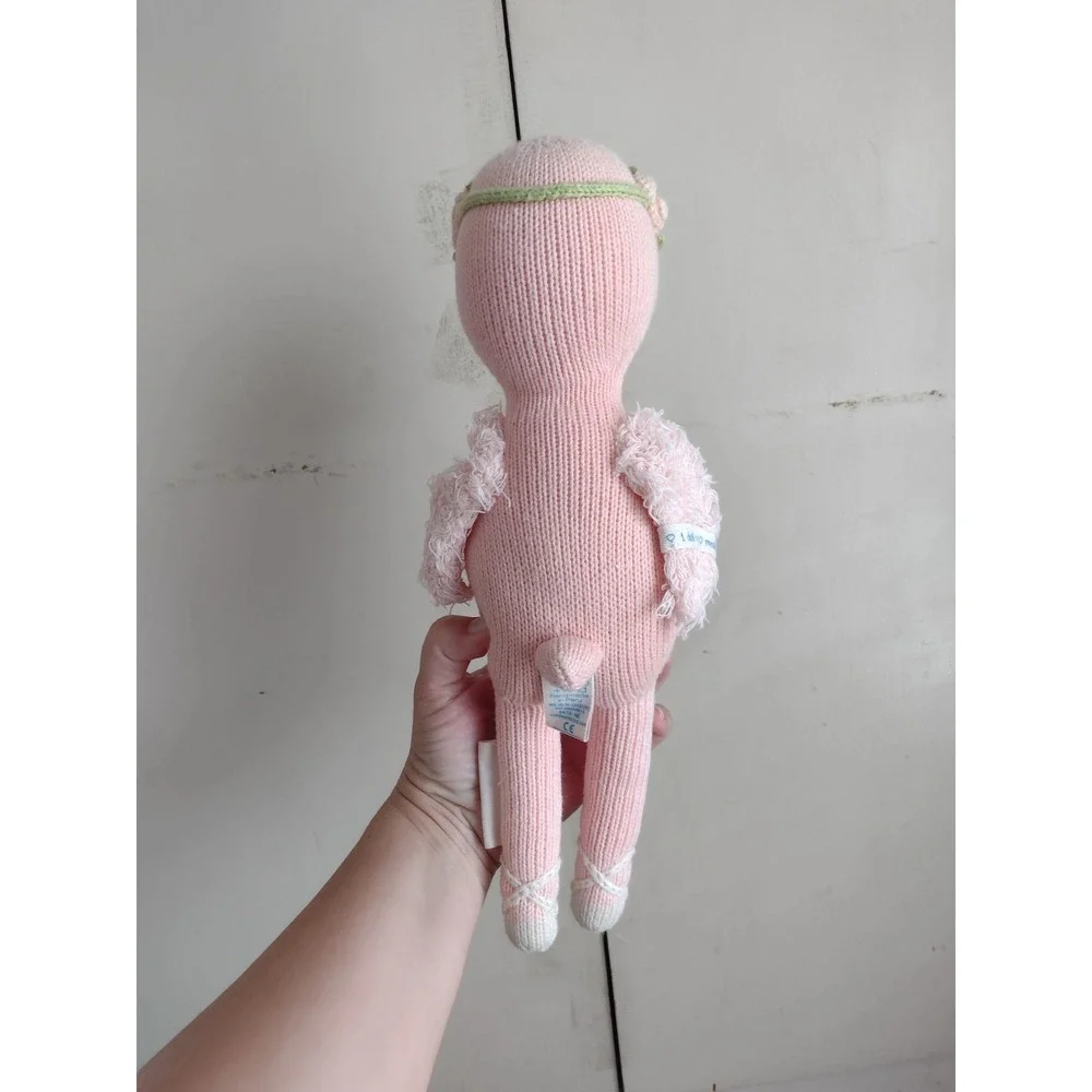 Cuddle And Kind Penelope Flamingo Stuffed Animal 14 Inches Doll Handmade Bird